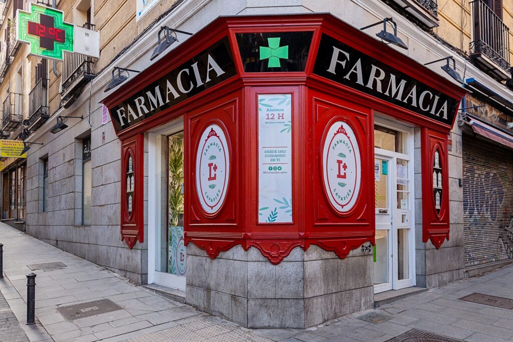 Farmacia española de venta de medicamentos